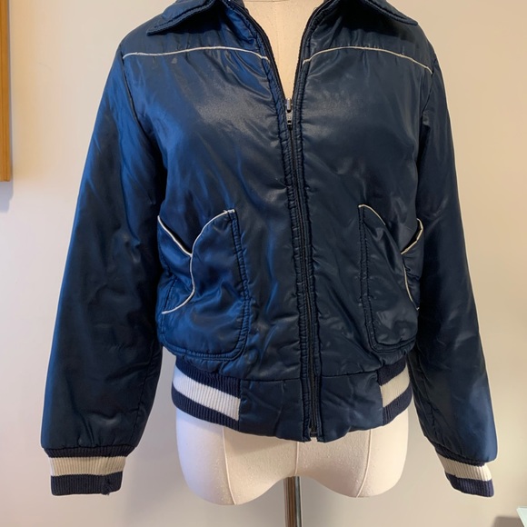 Vintage blue jacket - Picture 4 of 4